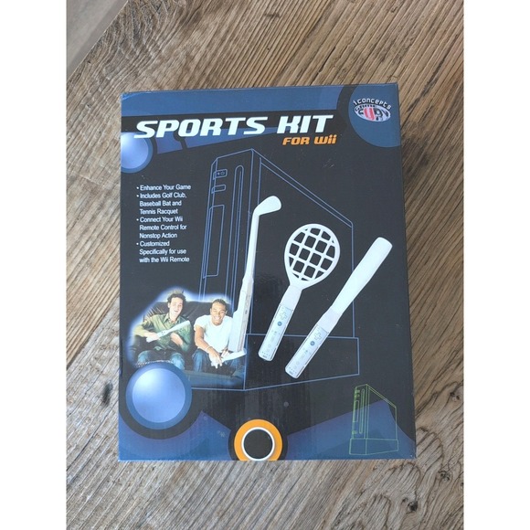 Nintendo Other - Wii Sports Kit Golf Baseball Tennis Motion